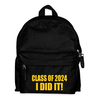 Class of 2024 - Kids' Backpack - black - Front