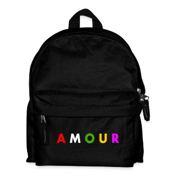 Amour - Sac à dos Enfant - noir - Devant