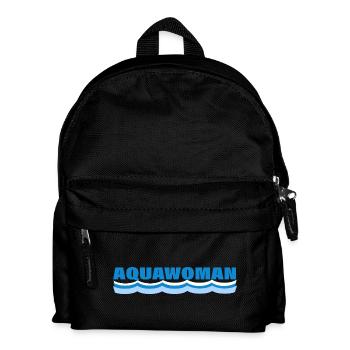 AQUAWOMAN - Kids' Backpack - black - Front