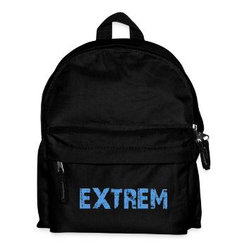 EXTREM - Kinder Rucksack - Schwarz - Vorne
