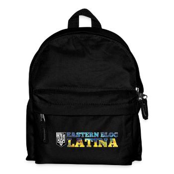 Eastern Bloc Latina Ukrainian Ukraine Gift - Kids' Backpack - black - Front