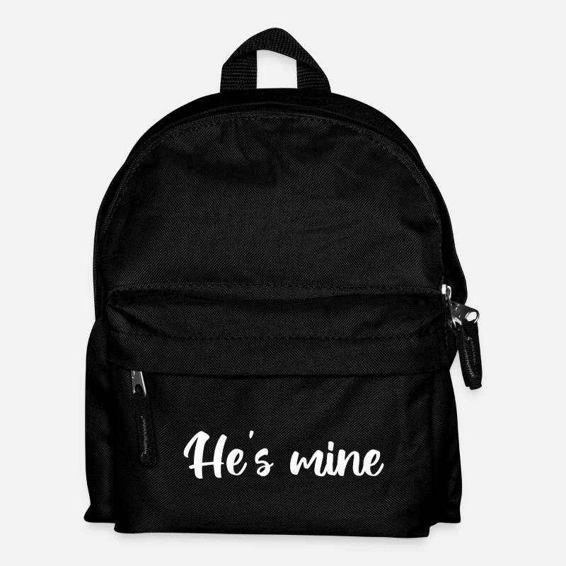 He_s Mine Design - Kids' Backpack - black