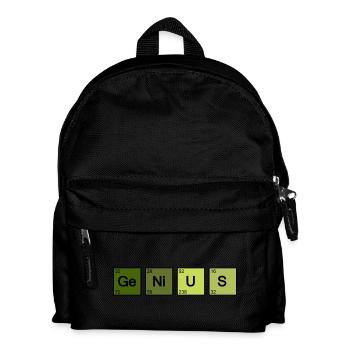 Genius Nerd Geek - Sac à dos Enfant - noir - Devant