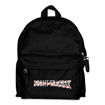 Inportable – Déclaration d’humour noir - Sac à dos Enfant - noir - Devant