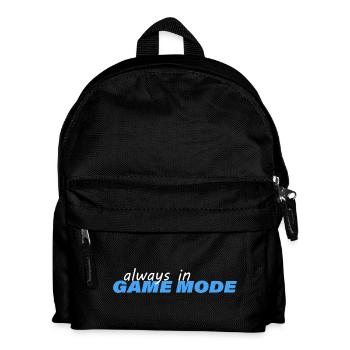 ALWAYS IN GAME MODE - Kinder Rucksack - Schwarz - Vorne