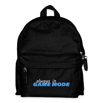 ALWAYS IN GAME MODE - Kinder Rucksack - Schwarz - Vorne