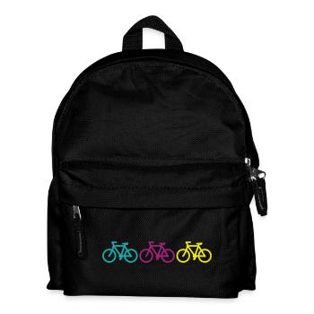 three bikes - Sac à dos Enfant - noir - Devant