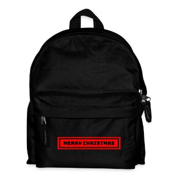 Merry Christmas - Kids' Backpack - black - Front