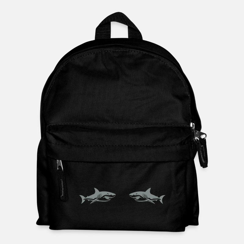 Haie - Kinder Rucksack - Schwarz