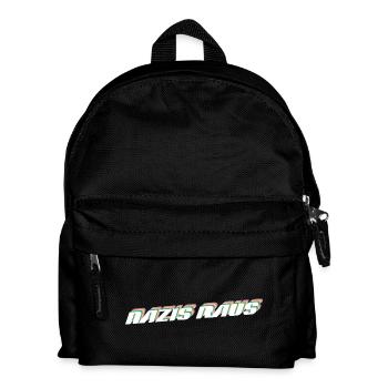 Les nazis éliminés | Design politique rétro - Sac à dos Enfant - noir - Devant