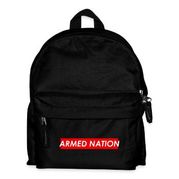 ARMED NATION 2019 LOGO REDBOX - Kinder Rucksack - Schwarz - Vorne
