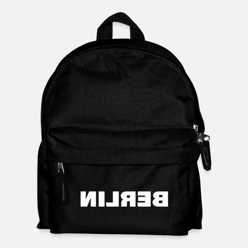 BERLIN - Kinder Rucksack - Schwarz
