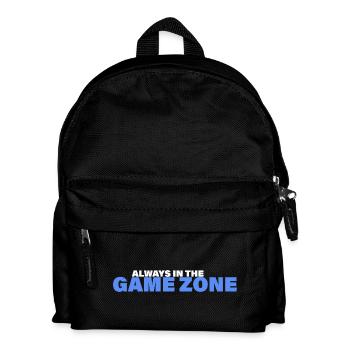GAME ZONE - Kinder Rucksack - Schwarz - Vorne