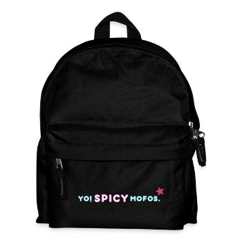 Yo ! Épicé. | Style rétro de l’an 2000 - Sac à dos Enfant - noir - Devant