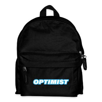 OPTIMISTE - Sac à dos Enfant - noir - Devant