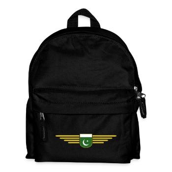 Pakistan Design – Proud of the homeland - Kids' Backpack - black - Front