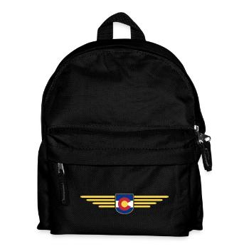 Colorado Fan T-Shirt – Mountains & Adventure - Kids' Backpack - black - Front