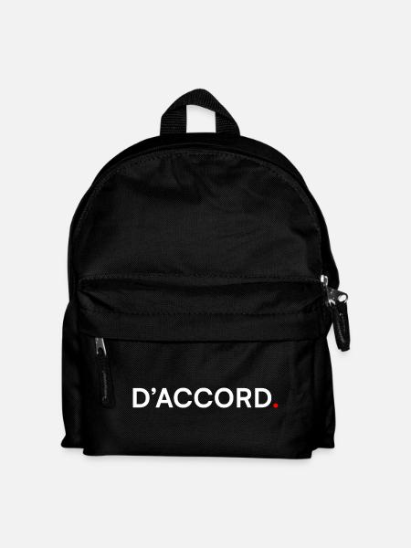 OKAY. Minimal Design, Subtle Humor - Kids' Backpack - black