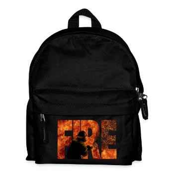 Firefighter - Kids' Backpack - black - Front
