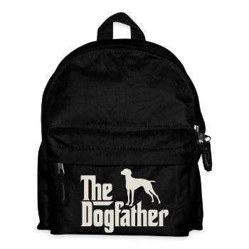 The Dogfather - Vizsla Hungarian Pointing Dog - Kids' Backpack - black - Front