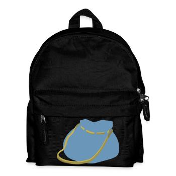 backpack suitcase rucksack bag aktenkoffer131 - Kinder Rucksack - Schwarz - Vorne