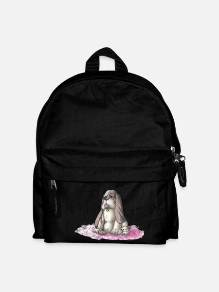 Basset - Kinder Rucksack - Schwarz