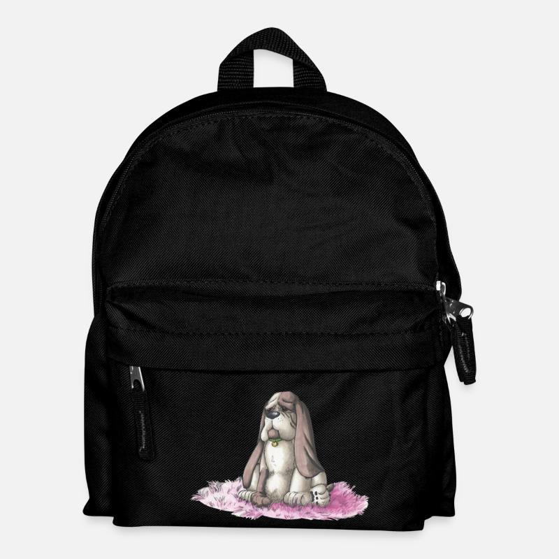Basset - Kinder Rucksack - Schwarz