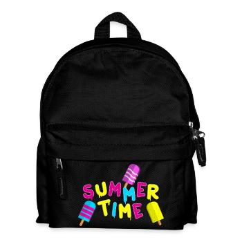 Summer Time - Kinder Rucksack - Schwarz - Vorne