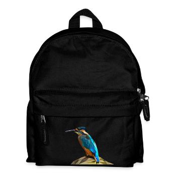 martin-pêcheur - Sac à dos Enfant - noir - Devant