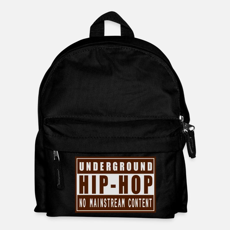 U-Hip-Hop - Kinder Rucksack - Schwarz