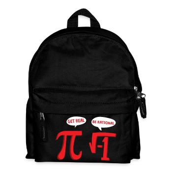 MATHS GETS REAL - Kinder Rucksack - Schwarz - Vorne