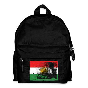 Kurden Kurdistan - Kinder Rucksack - Schwarz - Vorne