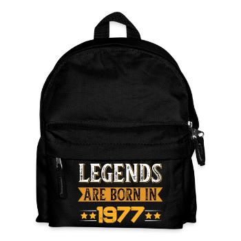 1977 Retro Winner Design - Kids' Backpack - black - Front