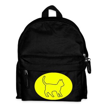 Chat - Sac à dos Enfant - noir - Devant