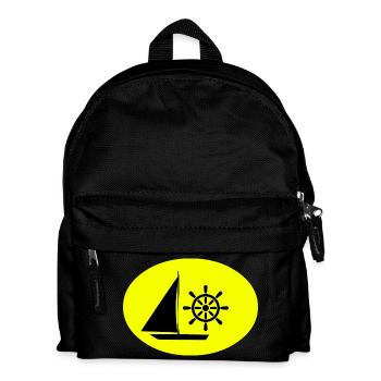 Sail - Kids' Backpack - black - Front