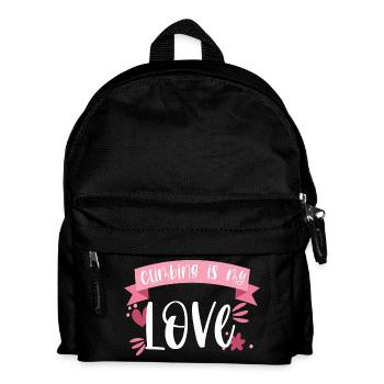 Escalade Montagnes d’alpinisme Love Gift - Sac à dos Enfant - noir - Devant