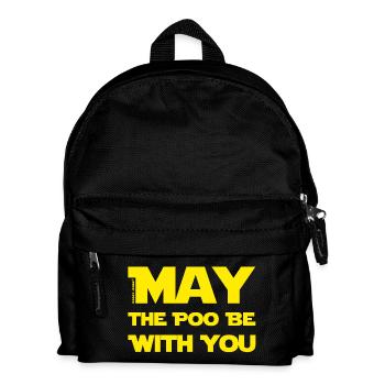 Möge der Poo.. - Kinder Rucksack - Schwarz - Vorne