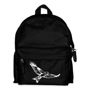 Milan in weiss - Kinder Rucksack - Schwarz - Vorne