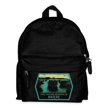 Marais Parc naturel de Brière: Authentic Nature - Kids' Backpack - black - Front