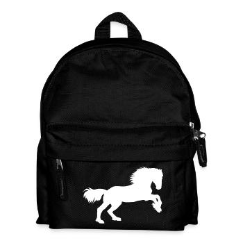 Horse Power - Kids' Backpack - black - Front