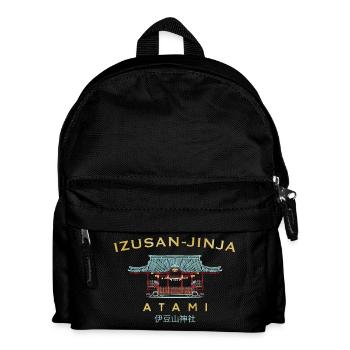 Atami, sanctuaire Izusan-jinja, Shizuoka, Japon - Sac à dos Enfant - noir - Devant
