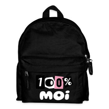 100% MOI - Sac à dos Enfant - noir - Devant