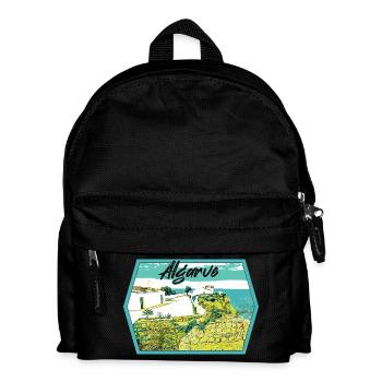Algarve, Notre Dame da Rocha, Porches - Kids' Backpack - black - Front