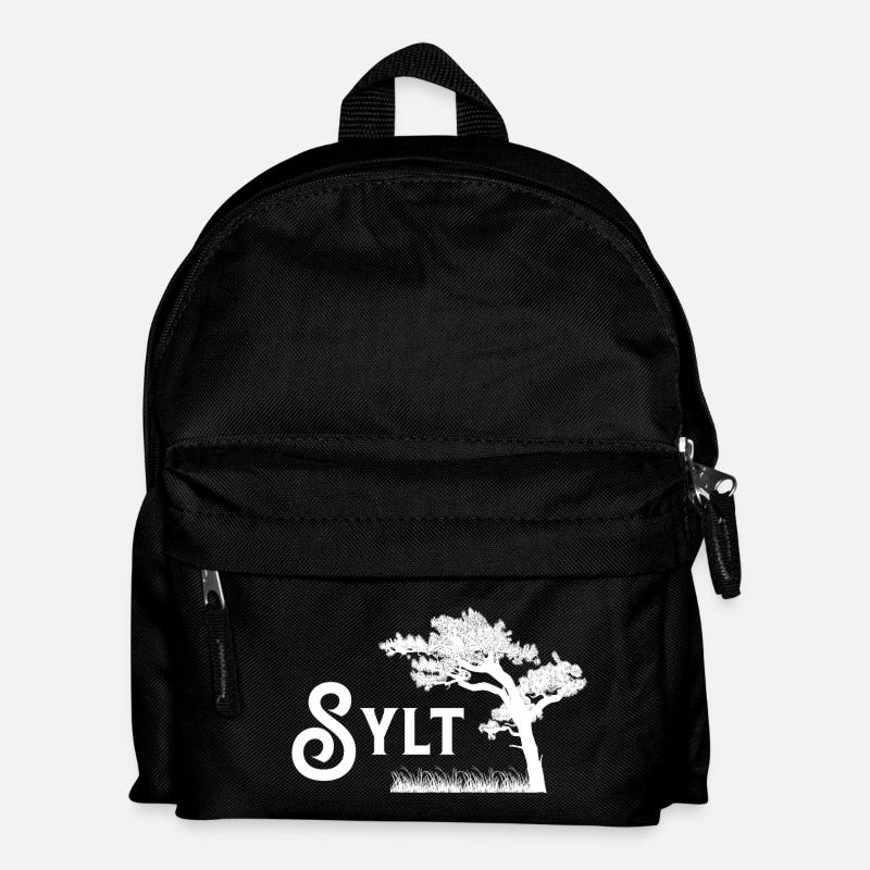 Sylt - Kinder Rucksack - Schwarz