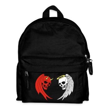 Angel and Demon Skeleton - Kids' Backpack - black - Front