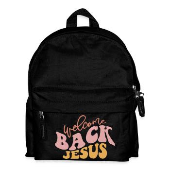 Bienvenue Jésus - Sac à dos Enfant - noir - Devant
