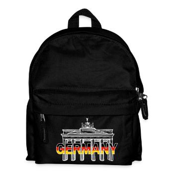 GERMANY - Kinder Rucksack - Schwarz - Vorne