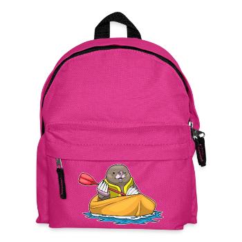 Mole Small Boat - Kids' Backpack - fuchsia - Front
