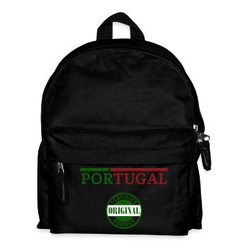 Portugiesischer Stolz, ich liebe Portugal - Kinder Rucksack - Schwarz - Vorne