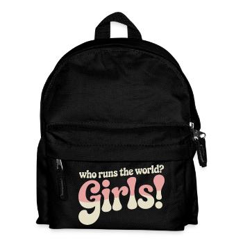 Women Power Who Runs The World Girls Power Girl - Kids' Backpack - black - Front
